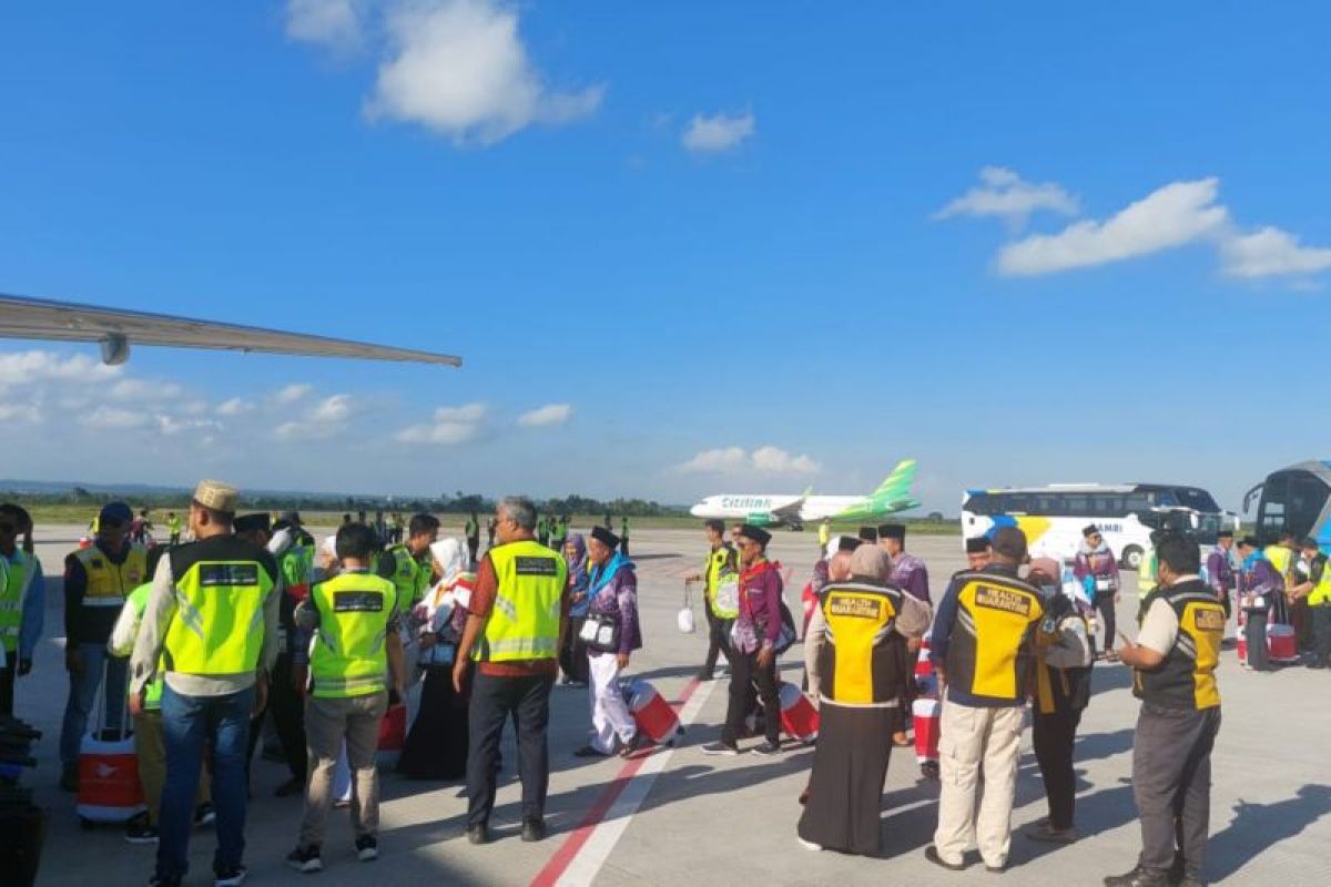 Bandara Lombok catat 3.144 calon haji asal NTB tiba di Tanah Suci
