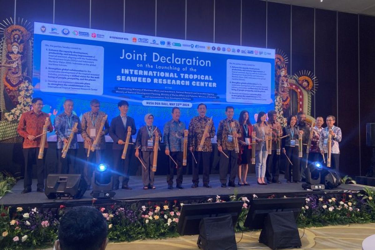 Indonesia luncurkan pusat penelitian rumput laut internasional