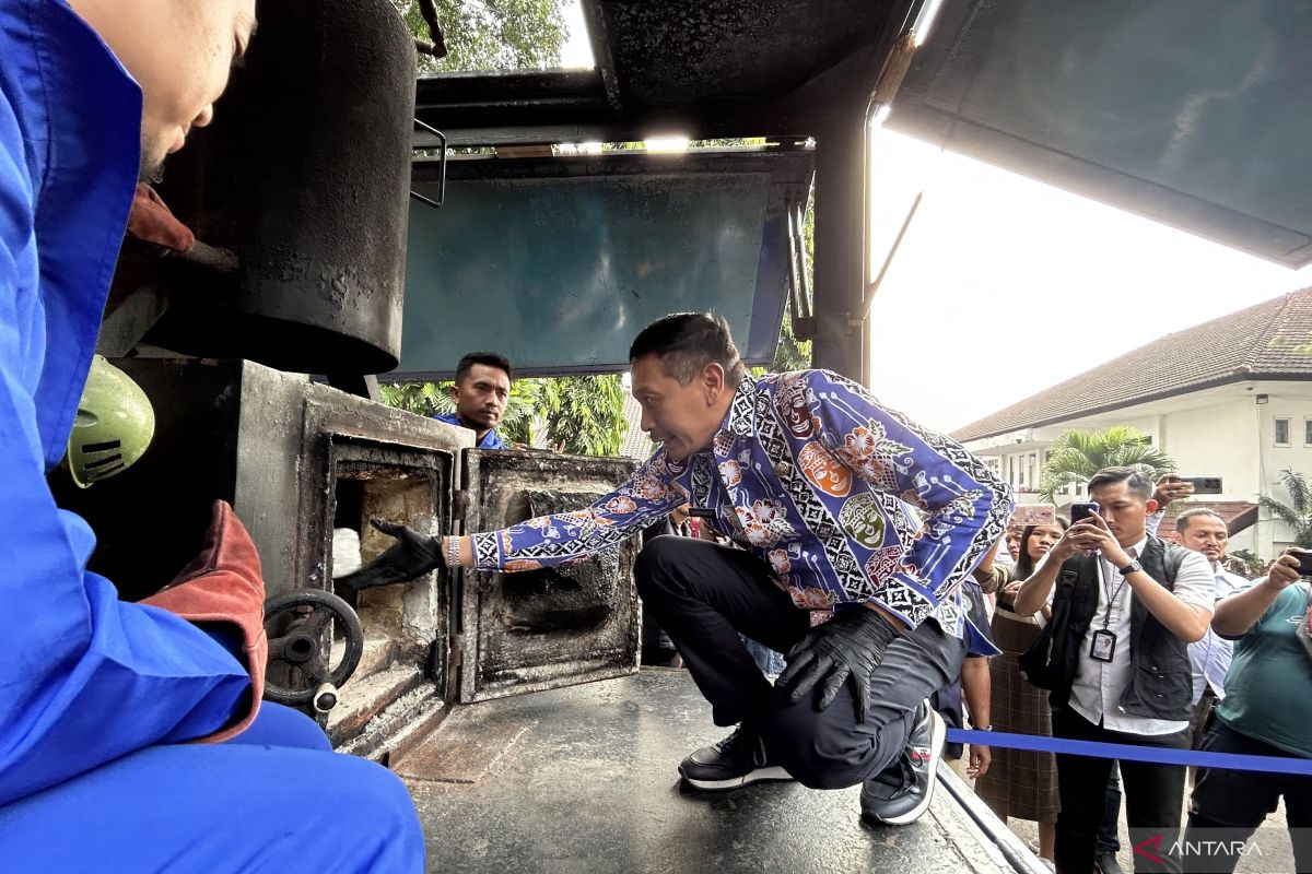 Polresta Malang Kota musnahkan barang bukti sabu-sabu 1,5 kilogram