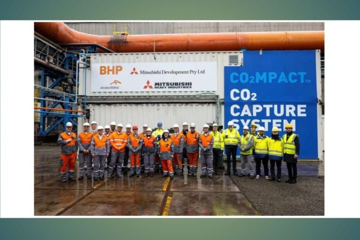 Trial Carbon Capture Unit Begins Operating on Blast Furnace at ArcelorMittal Gent, Belgium