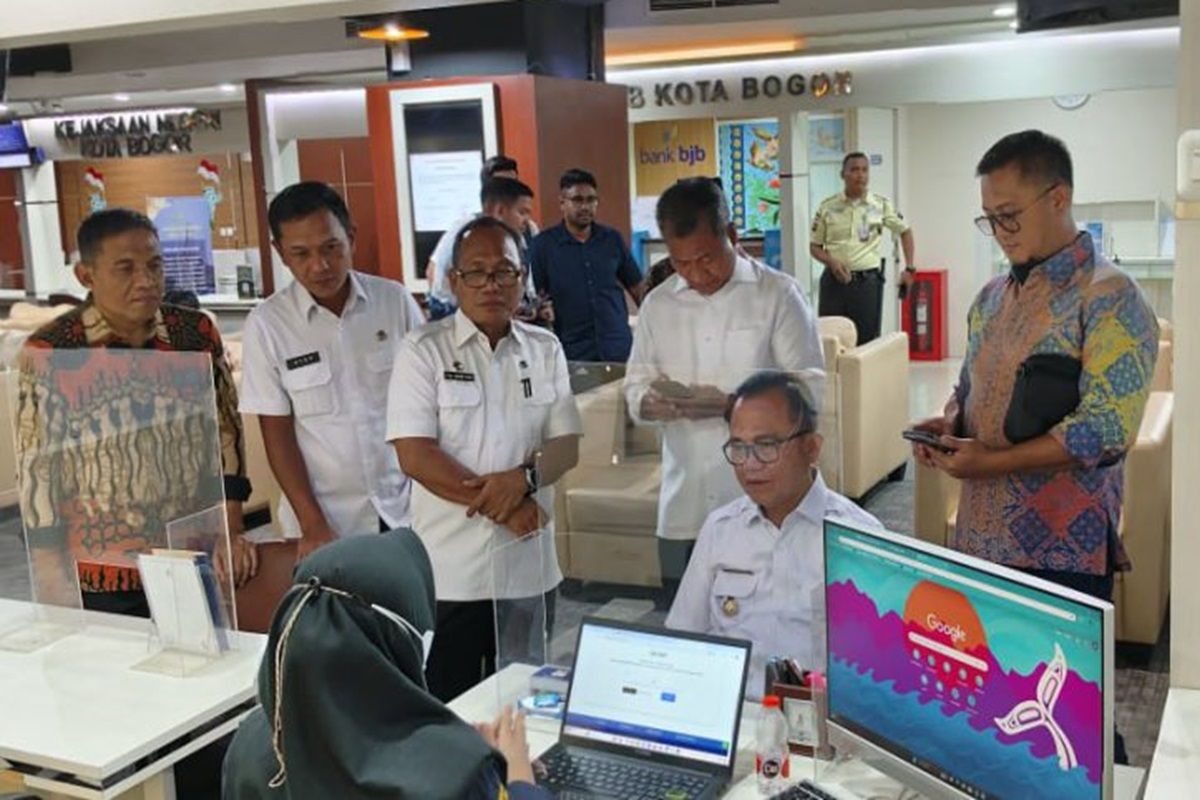 Pj Bupati Banyuasin kunjungi Mall Pelayanan Publik Kota Bogor