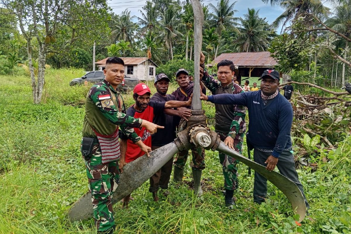 WW II plane wreckage found in Papua's Intipapo forest