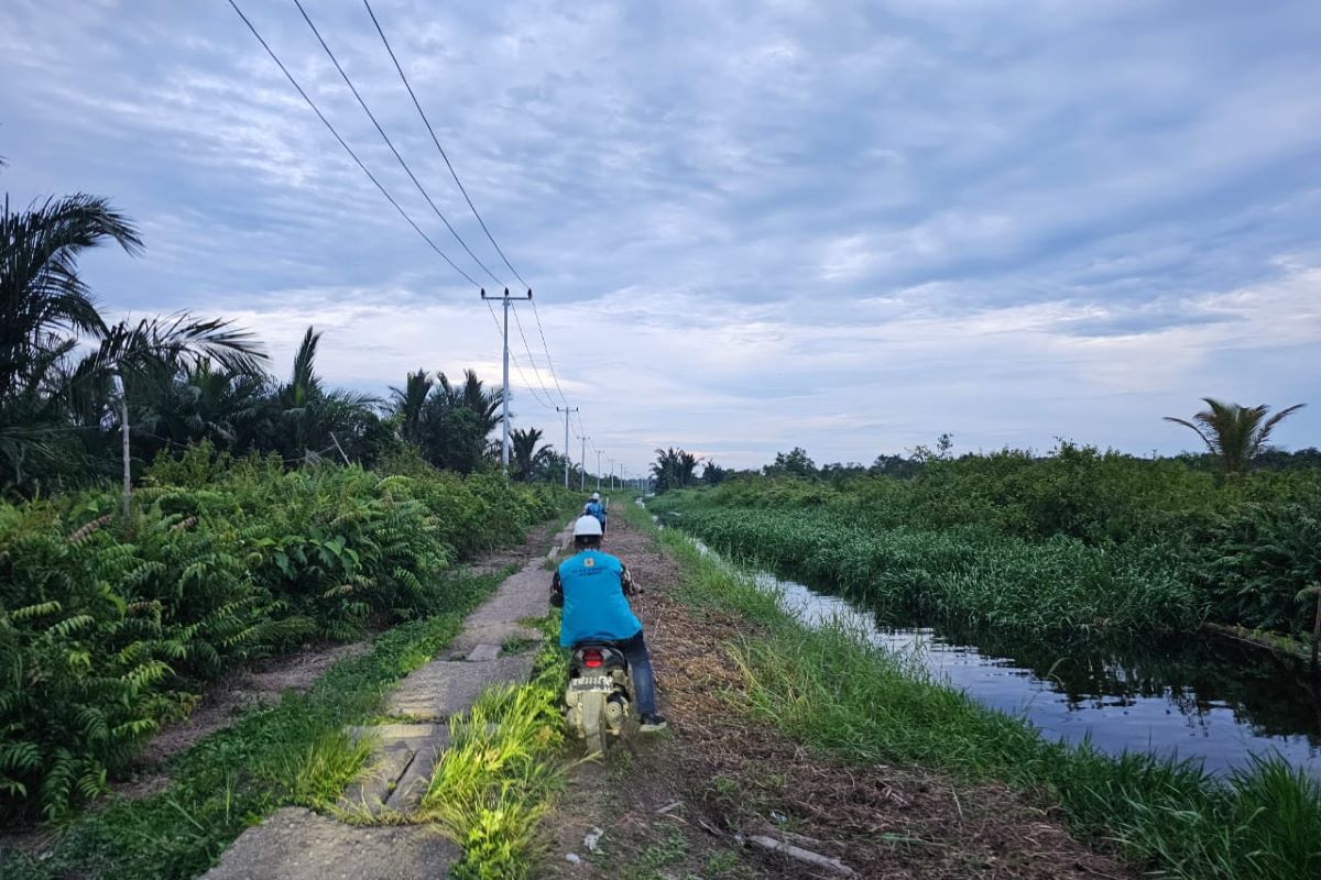 Empat dusun terpencil Riau peroleh penerangan listrik 24 jam 