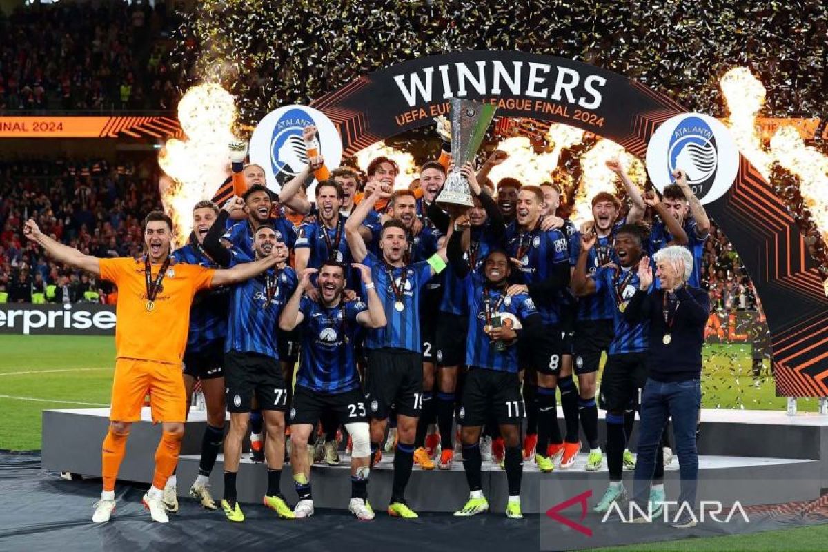 Atalanta cetak sejarah, sukses juarai Liga Europa