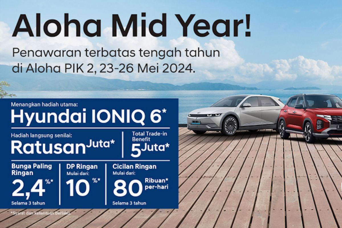 Hyundai beri penawaran khusus selama pameran "Aloha Mid Year!"