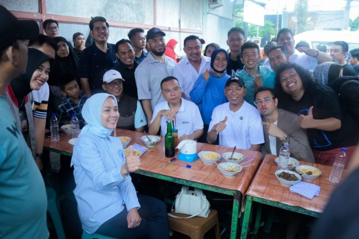 Raffi Ahmad beri dukungan moril ke bakal Cagub Gerindra Lampung