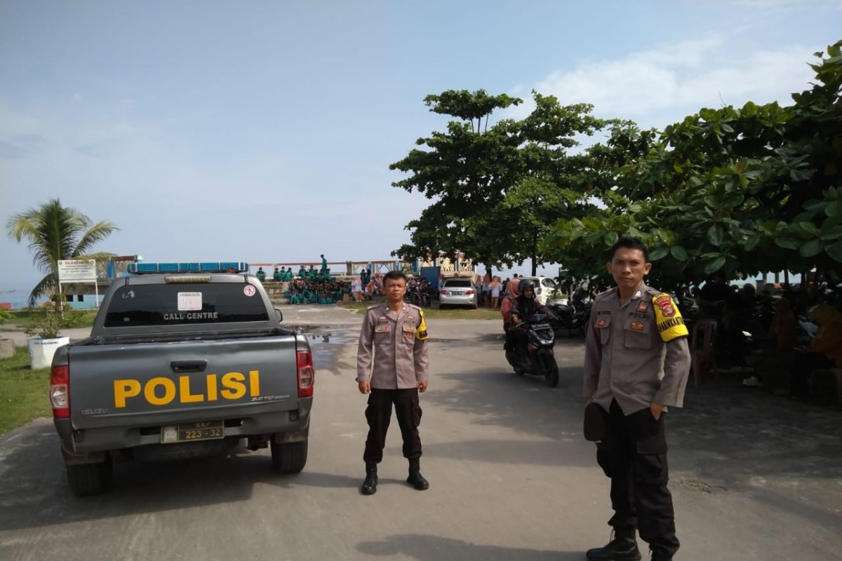 Polisi jamin keamanan wisatawan saat berlibur di Pesisir Barat