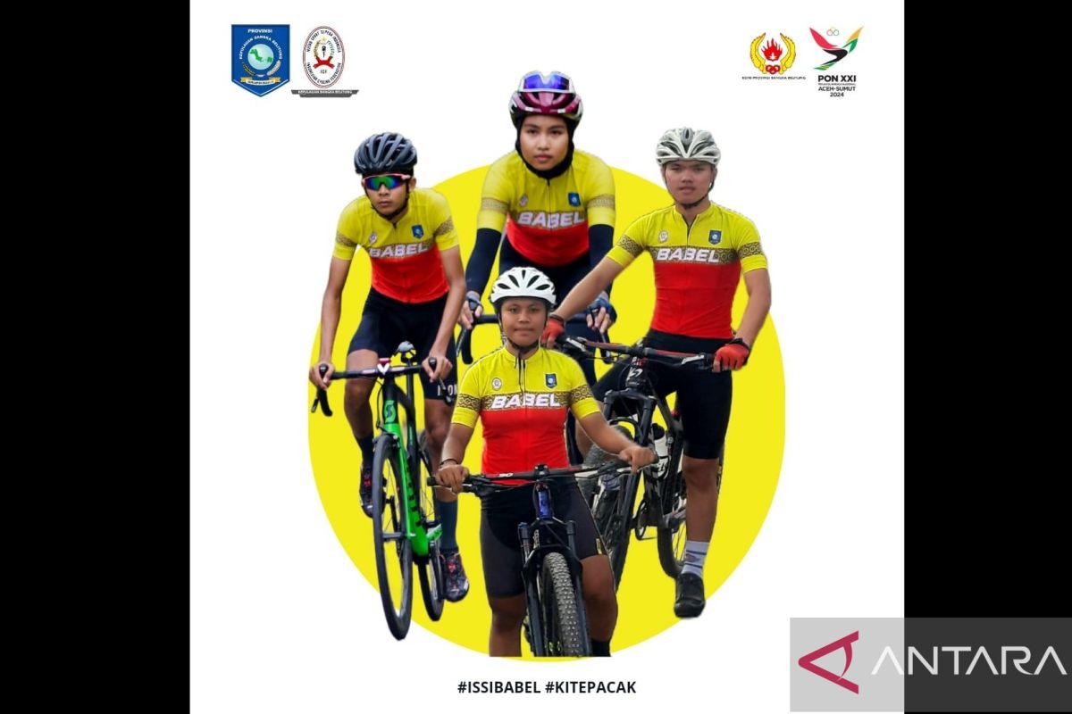 Atlet Sepeda Bangka Belitung siap berlaga di PON XXI Aceh-Sumatera Utara