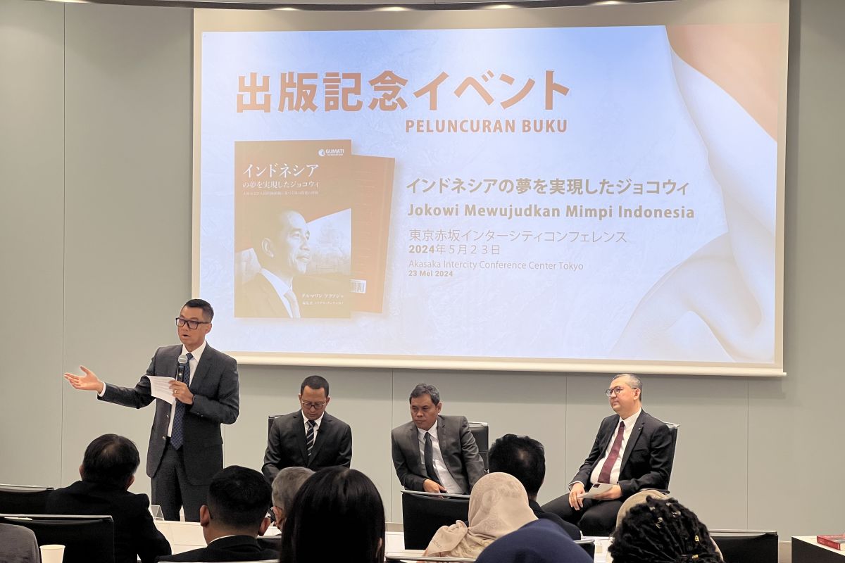 Buku "Jokowi Mewujudkan Mimpi Indonesia" hadir dalam bahasa Jepang