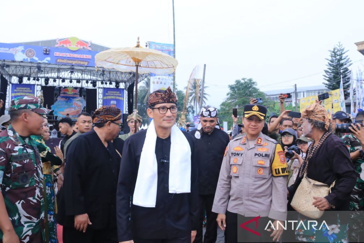 Sandiaga Uno sebut Kabupaten Sukabumi miliki destinasi wisata berkelas dunia