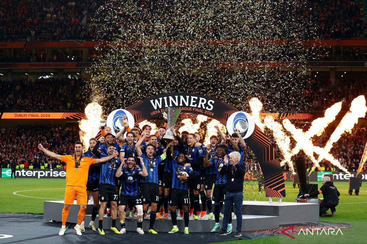 Sukses juarai Liga Europa, Atalanta cetak sejarahnya sendiri