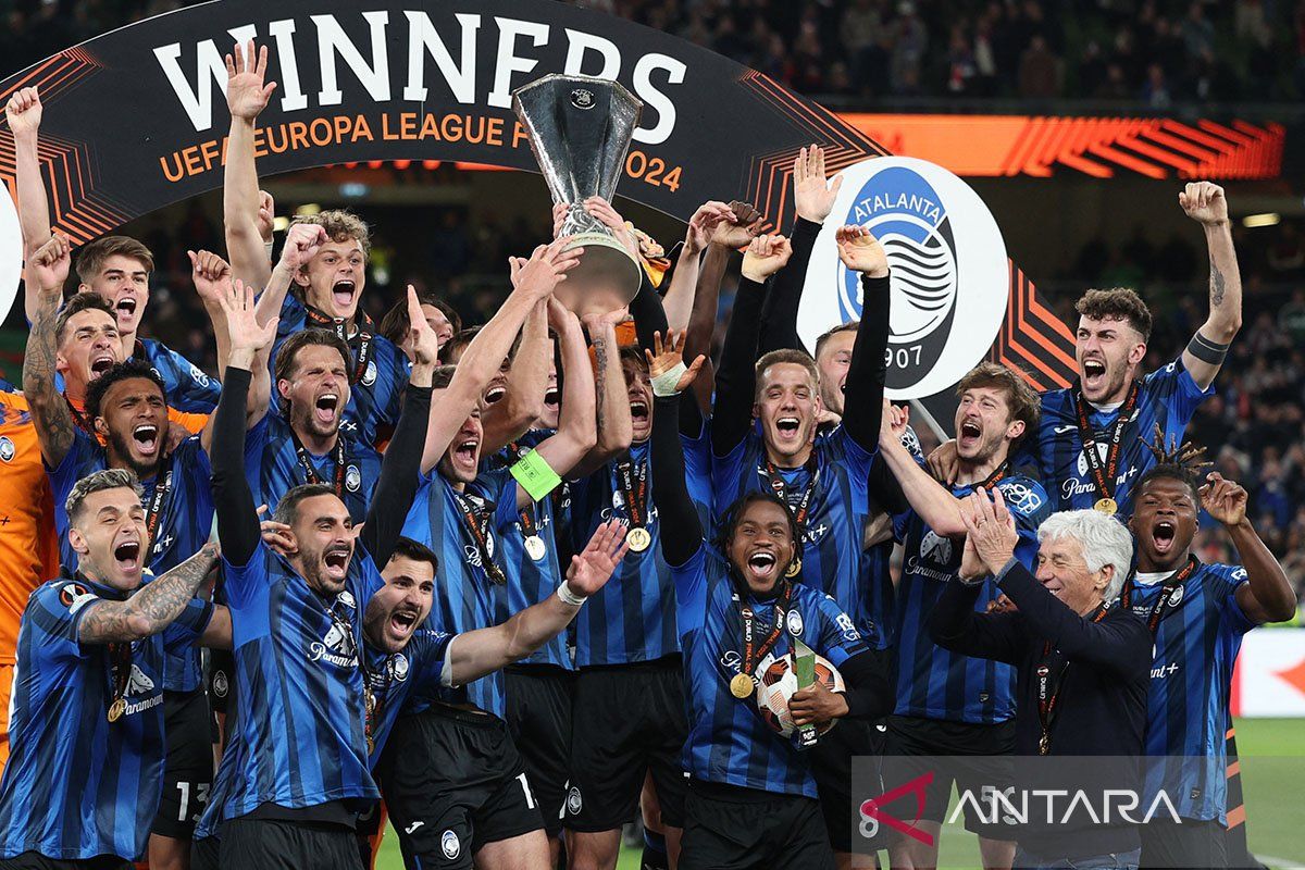 Sukses juarai Liga Europa, Atalanta cetak sejarahnya sendiri