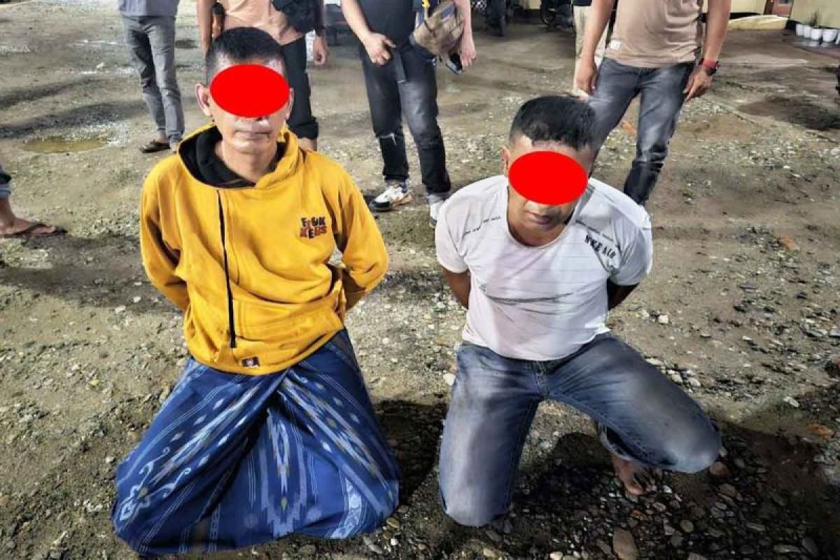 Polisi tangkap dua pelaku pembakaran gudang pupuk di Aceh Timur