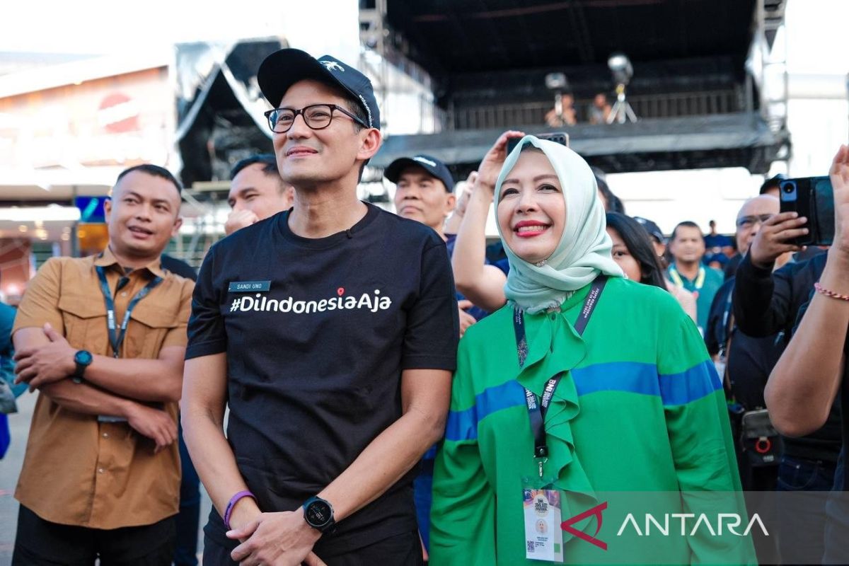 Sandiaga akui terharu saksikan penampilan sang putra di Java Jazz 2024