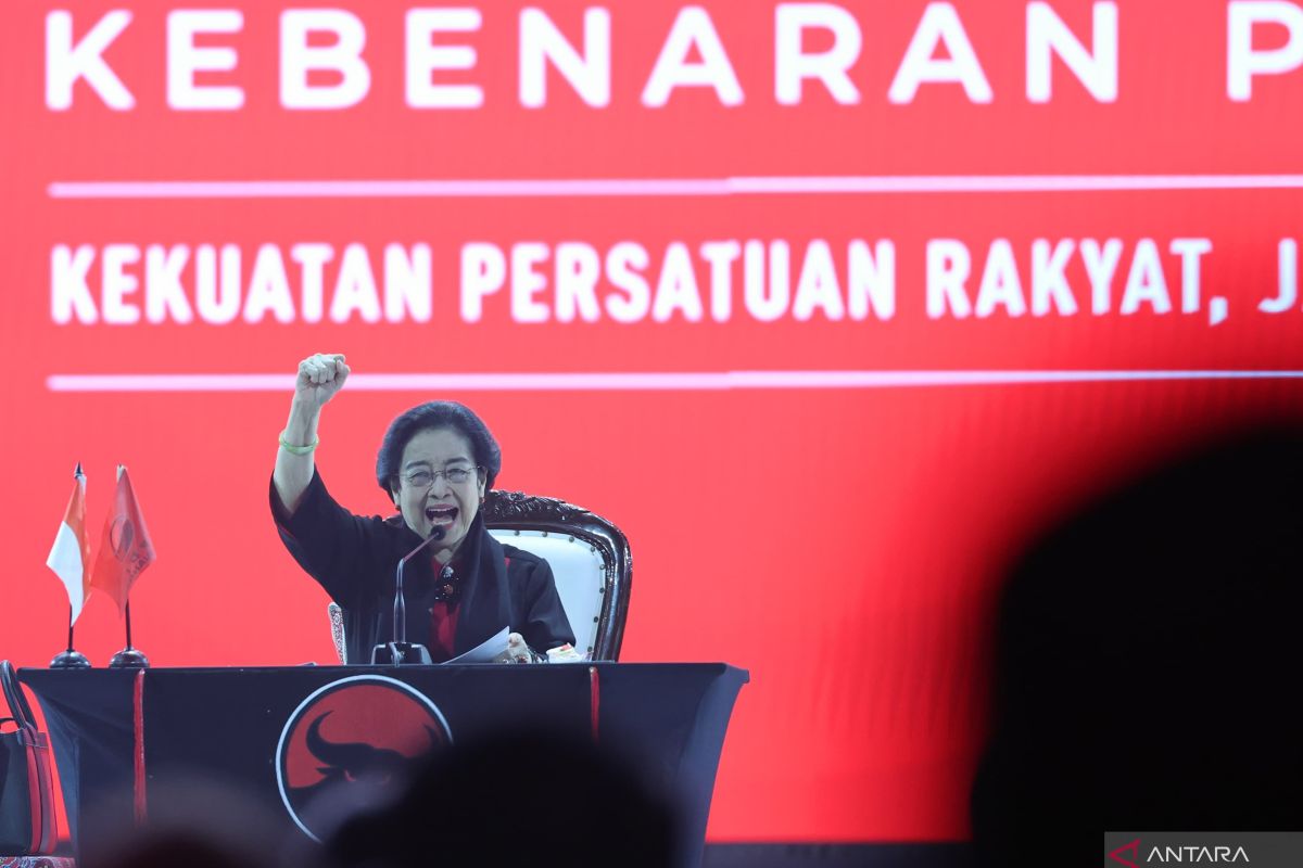 Megawati singgung revisi UU MK dan UU Penyiaran