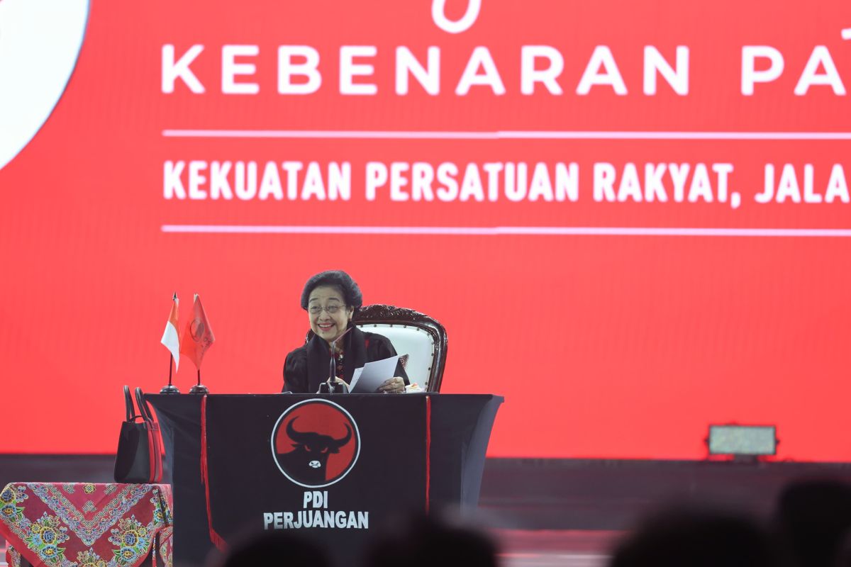 PPP, Hanura, dan Perindo tetap setia dengan PDIP, kata Megawati