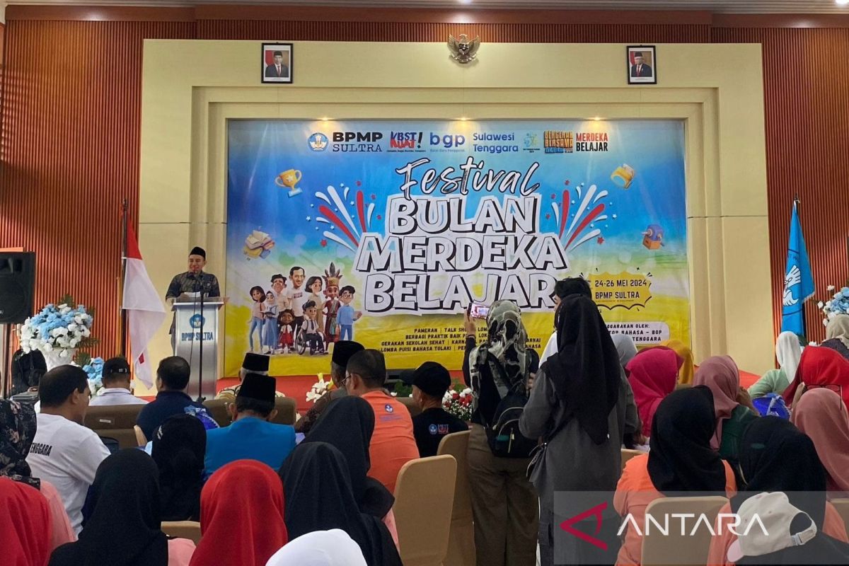 BPMP Sultra gelar Festival Bulan Merdeka Belajar di Kendari