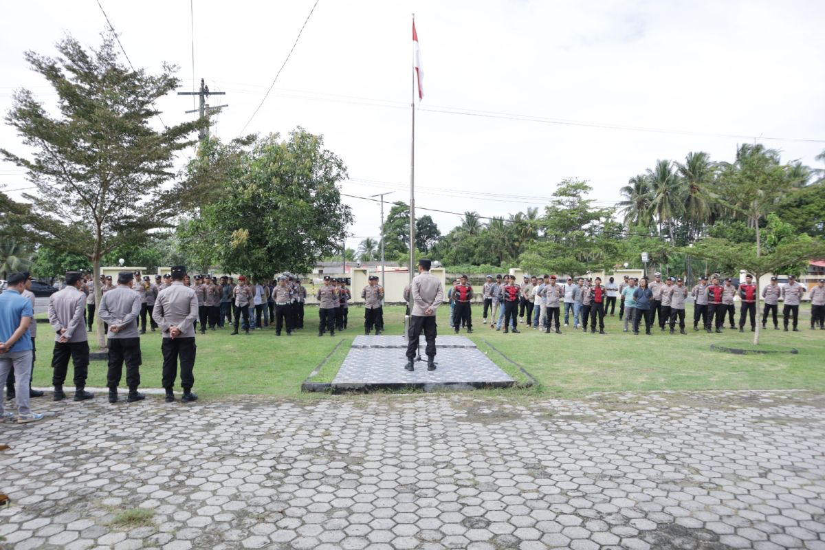 Polres Pesisir Barat pastikan kesiapan personel amankan WSL Krui Pro