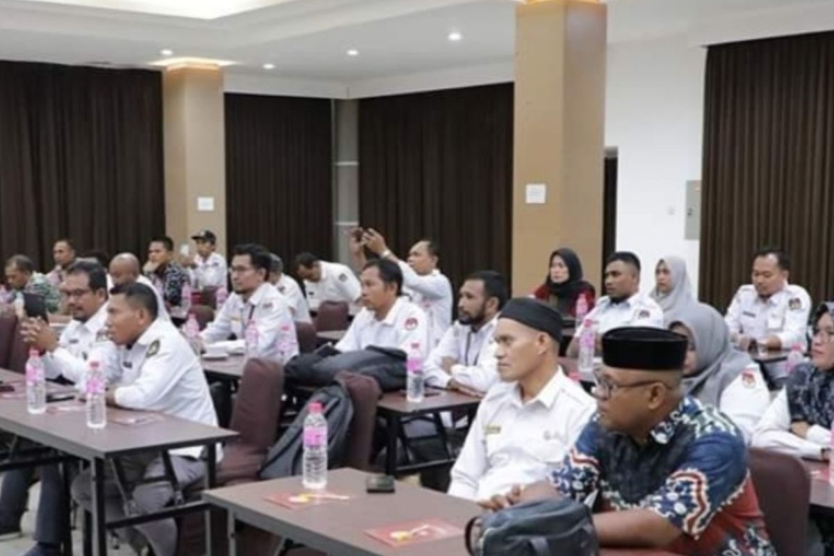 Dukung tahapan pilkada, KPU Maluku Utara fokus menata penyusunan data pemilih