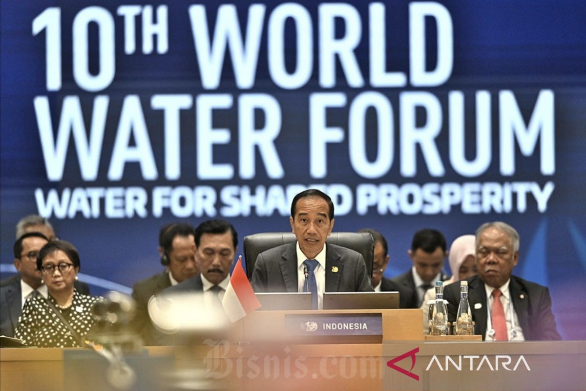 Kontribusi RI atasi konflik air lewat World Water Forum