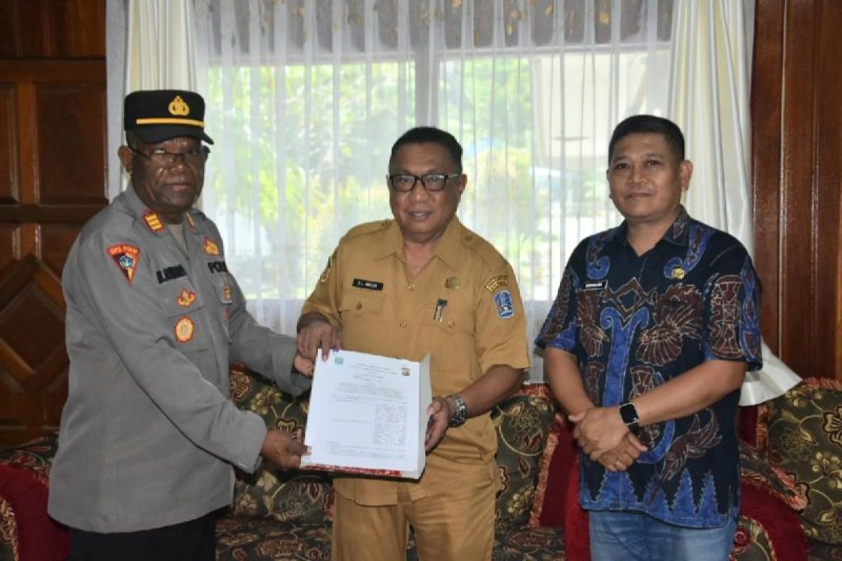 Pemkab Biak: Dana hibah pengamanan Pilkada Polres Rp6,3 miliar