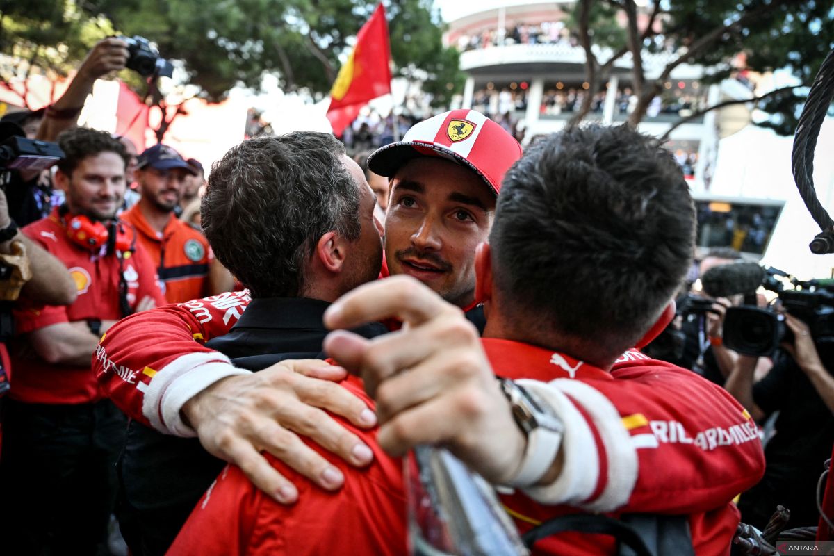 Formula 1: Lecrerc menangi balapan GP Monako