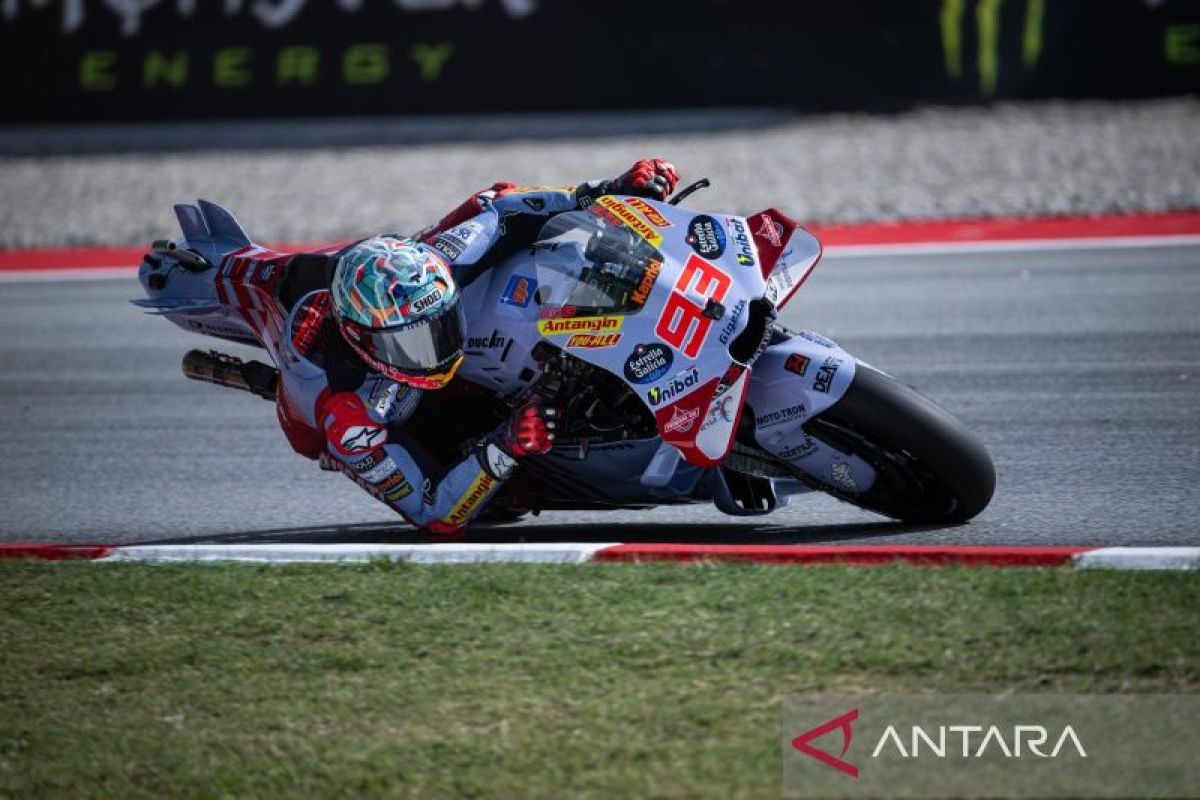 MotoGP: Kenyamanan motor kunci Marc Marquez tembus posisi dua sprint race