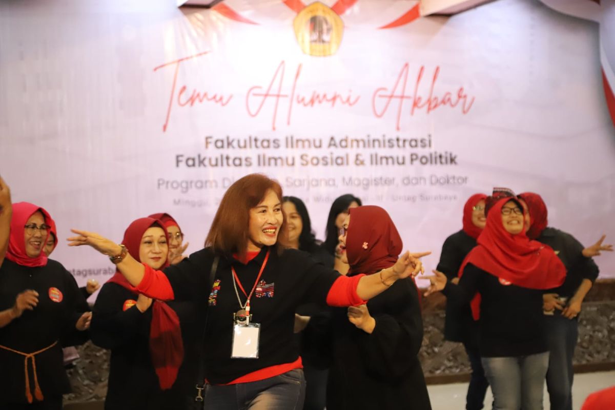 Alumni lintas generasi ramaikan reuni akbar FISIP Untag Surabaya