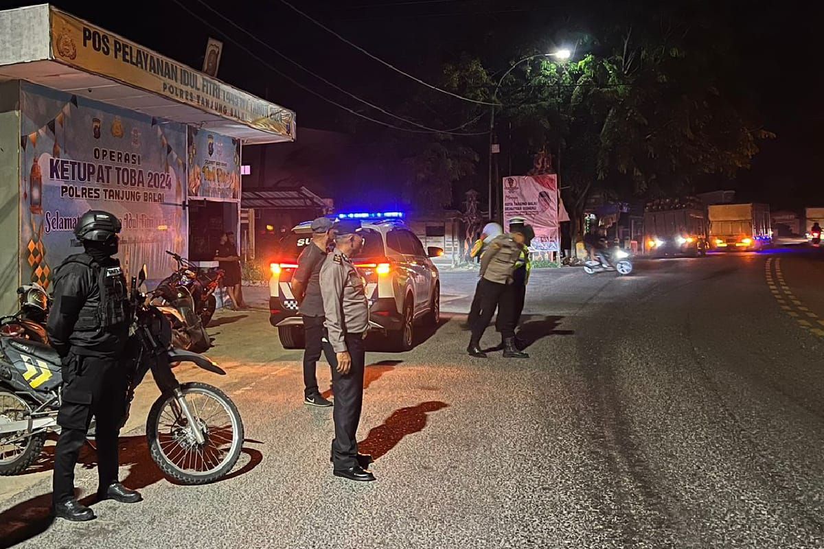 Polres Tanjungbalai-Sumut intensifkan patroli antisipasi kejahatan