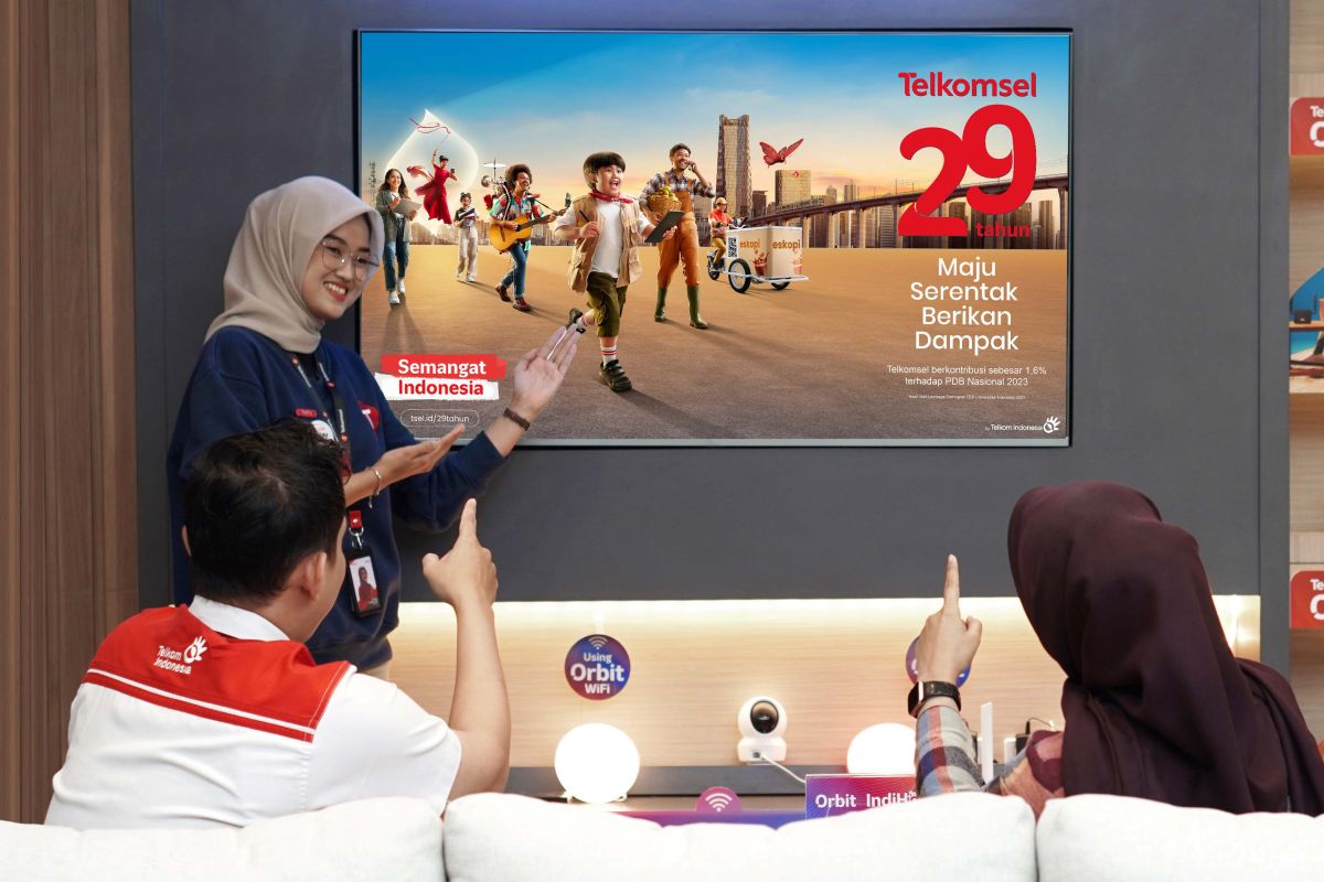 Telkomsel maknai 29 eksistensi dengan komitmen berkarya bagi Indonesia