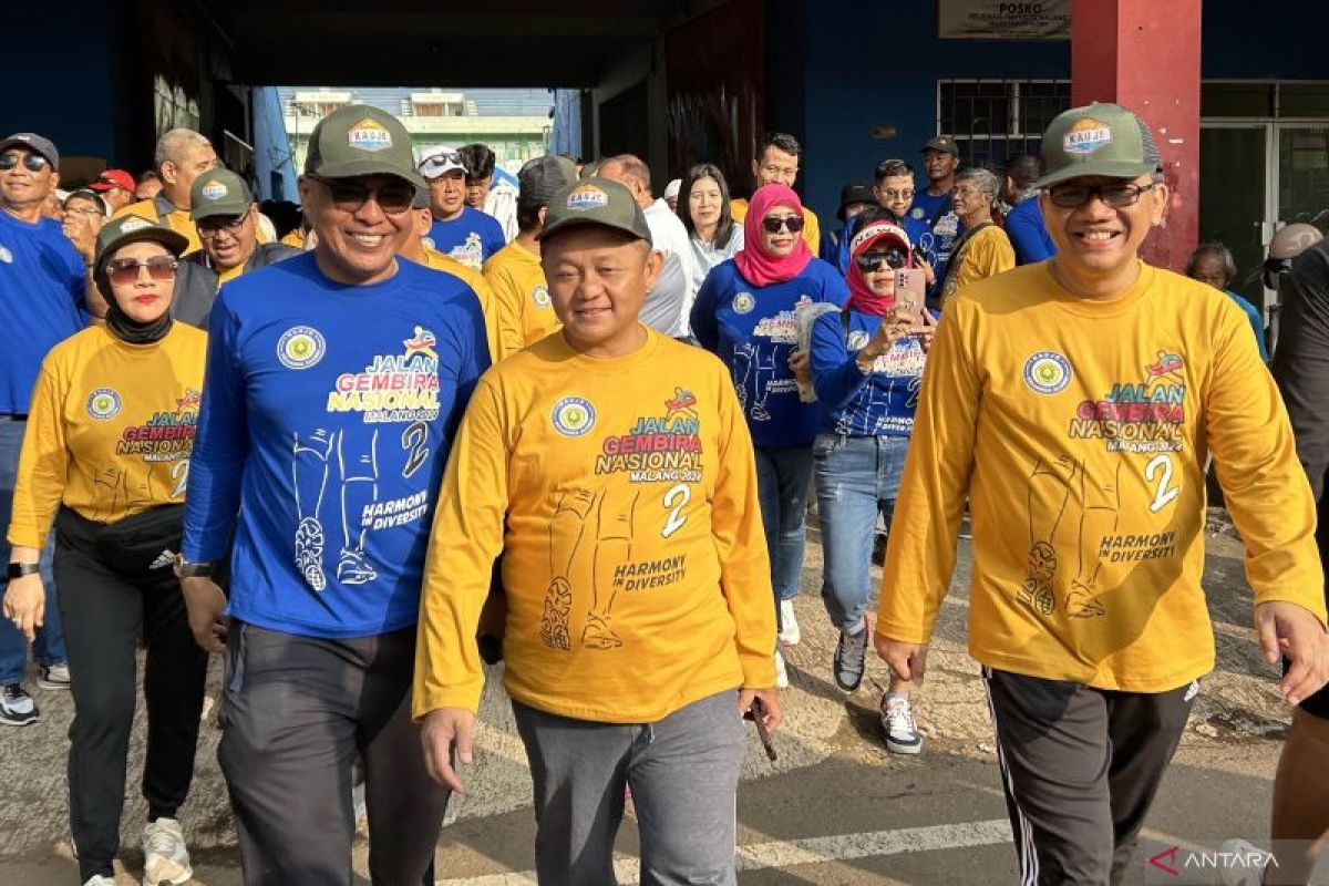 Ribuan peserta ikuti Jalan Gembira Nasional KAUJE di Kota Malang