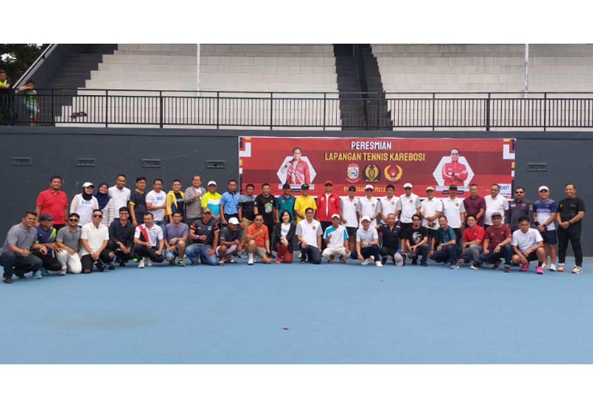 Lapangan tenis bertaraf internasional hadir di Kota Makassar