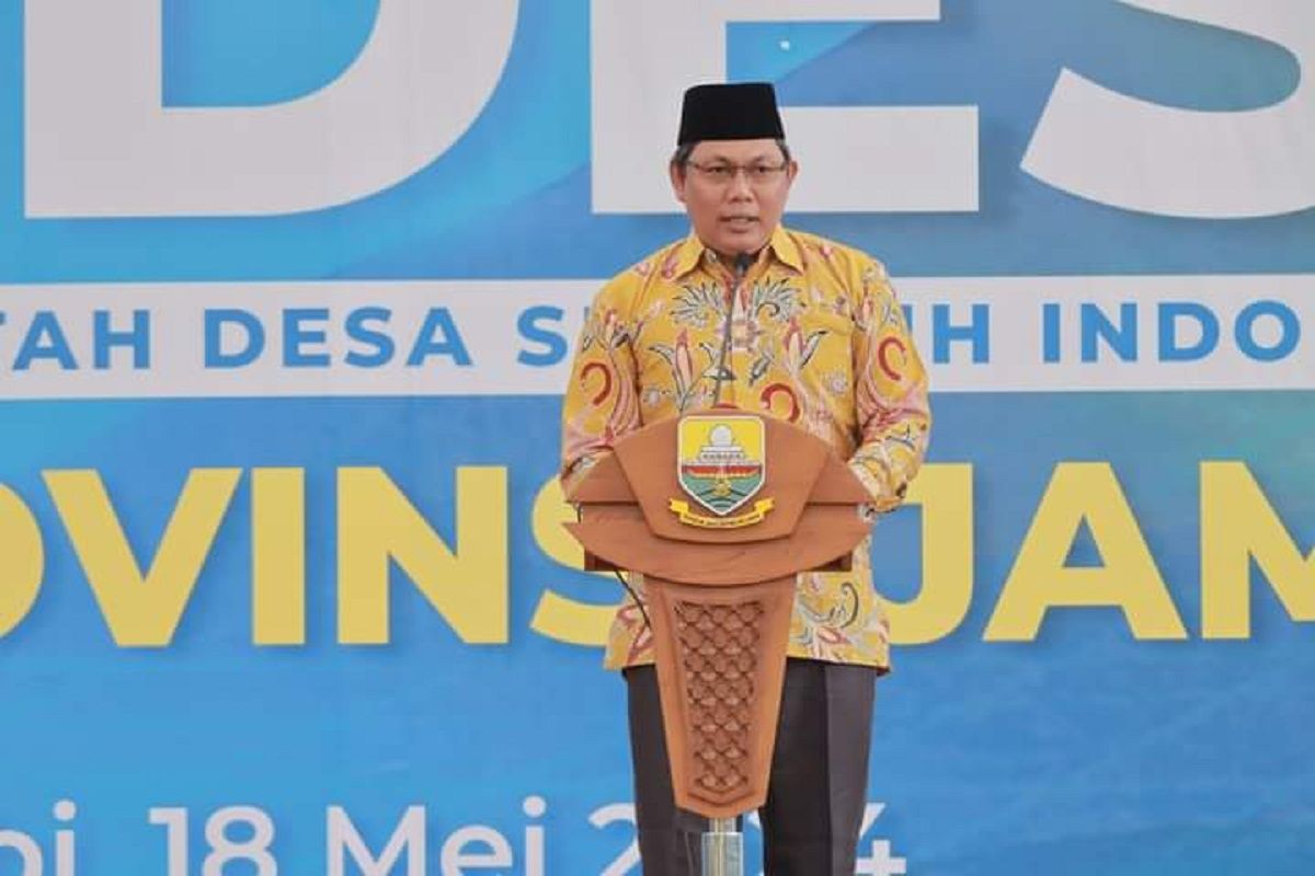 Wakil Bupati Tanjung Jabung Barat hadiri halal bihalal APDESI Provinsi Jambi