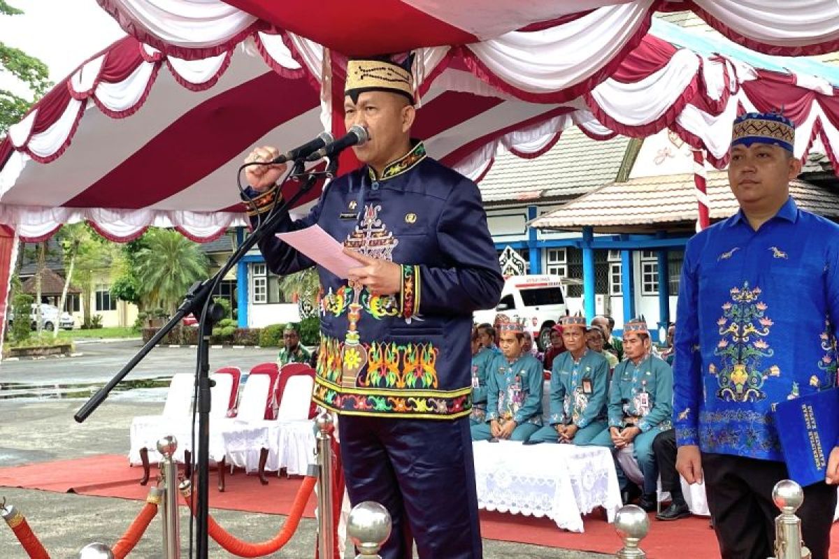 Peringatan Hari Jadi Provinsi Kalteng di Kapuas berlangsung khidmat