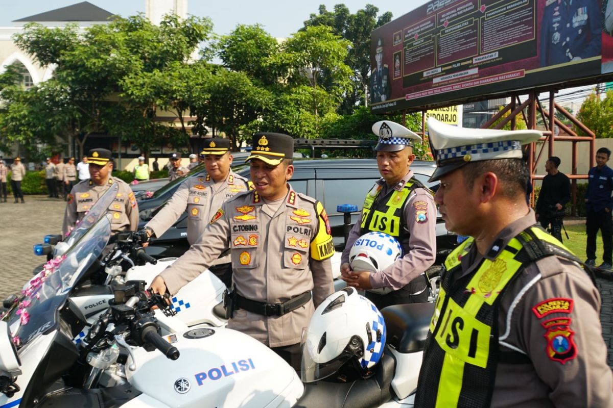 Polresta Sidoarjo tambah kendaraan dinas demi tingkatkan pelayanan