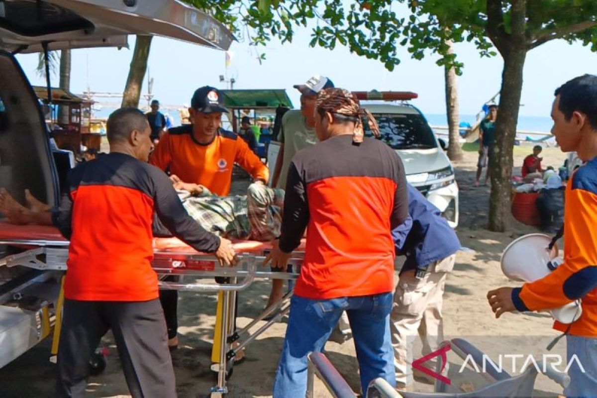 BPBD Sukabumi lakukan pelatihan penanganan bencana di objek wisata pantai