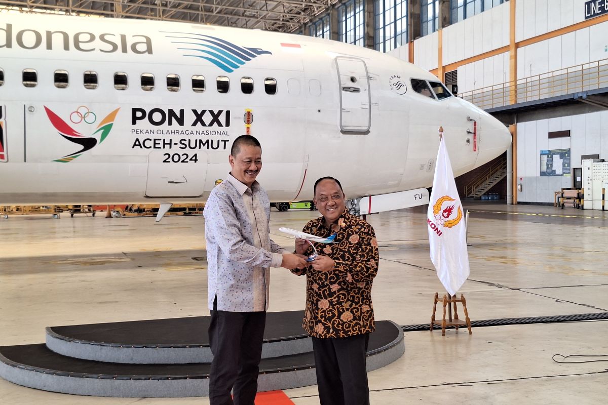 KONI Pusat jalin kerjasama dengan Garuda Indonesia untuk PON 2024