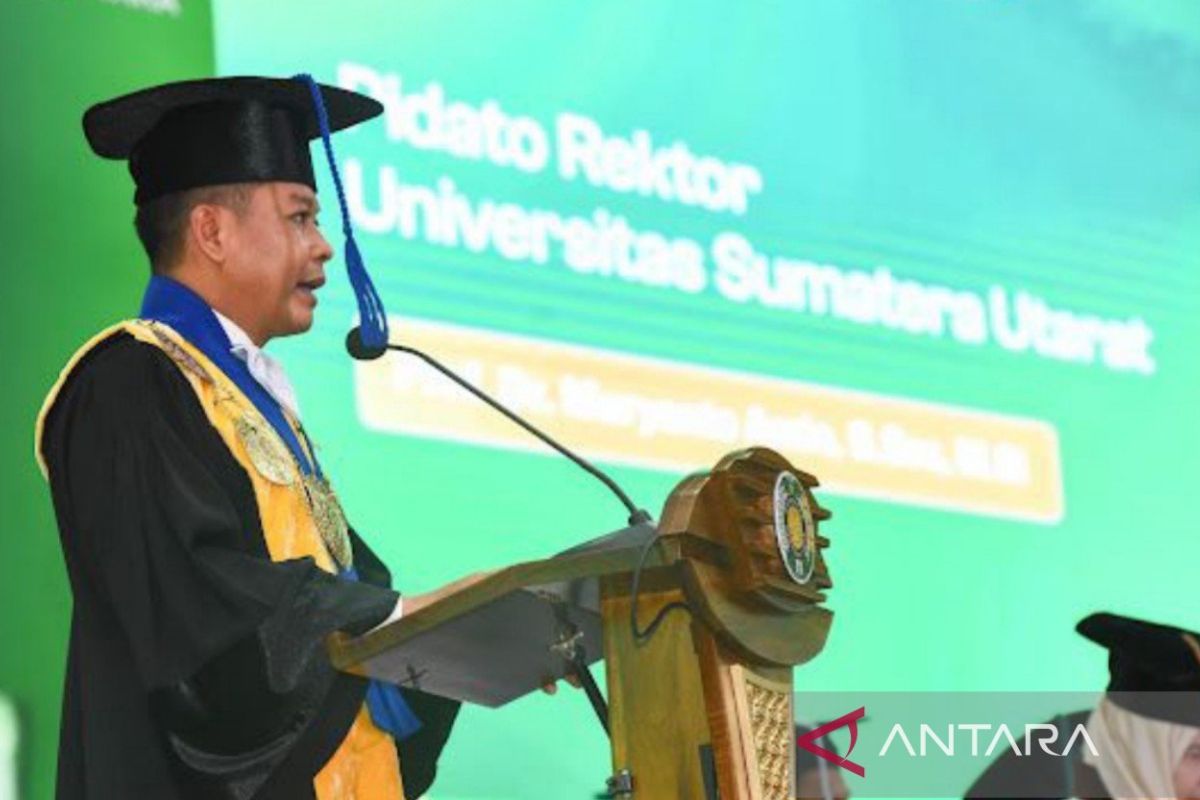 Rektor USU: Mahasiswa tidak boleh gagal kuliah karena UKT