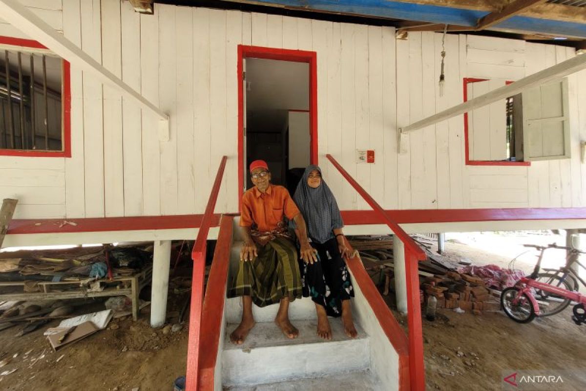 Kemensos bantu renovasi rumah Kakek Yusuf di Kabupaten Aceh Utara