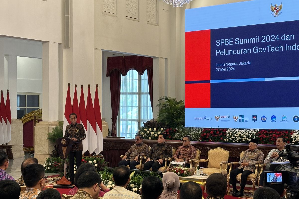 Presiden Jokowi luncurkan "INA Digital", solusi terpadu layanan digital pemerintah