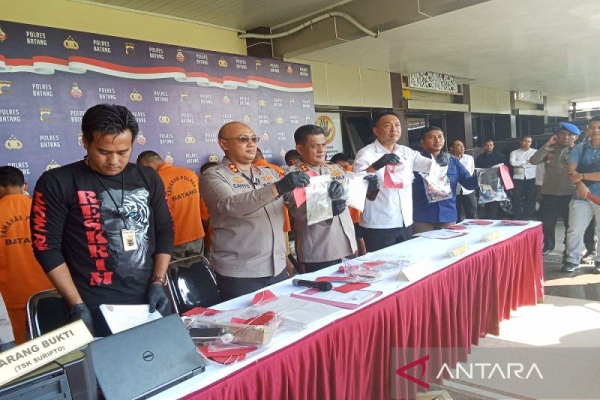 Polres  Batang ungkap enam kasus narkoba selama Operasi Bersinar 2024