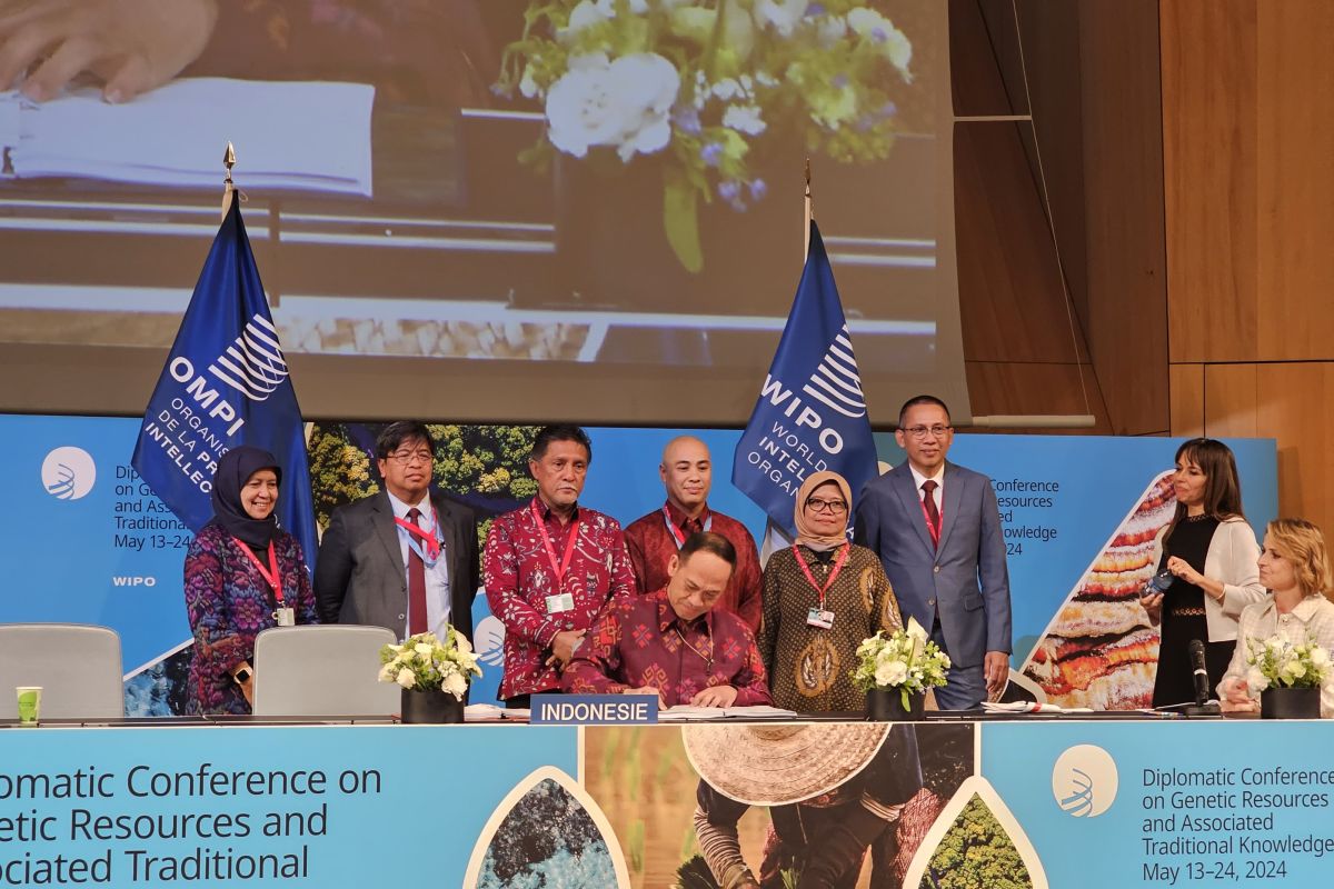 Indonesia welcomes ratification of WIPO treaty
