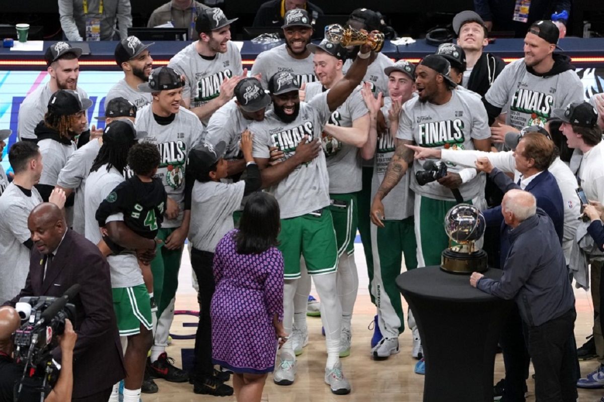 Celtics ke final NBA usai unggul 4-0 dari Pacers