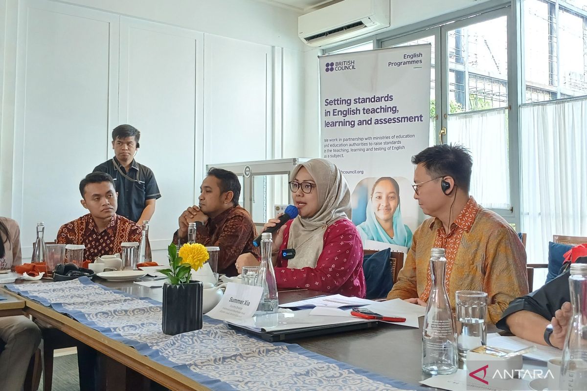 Kementerian Indonesia, British Council melatih guru untuk mengajar bahasa Inggris