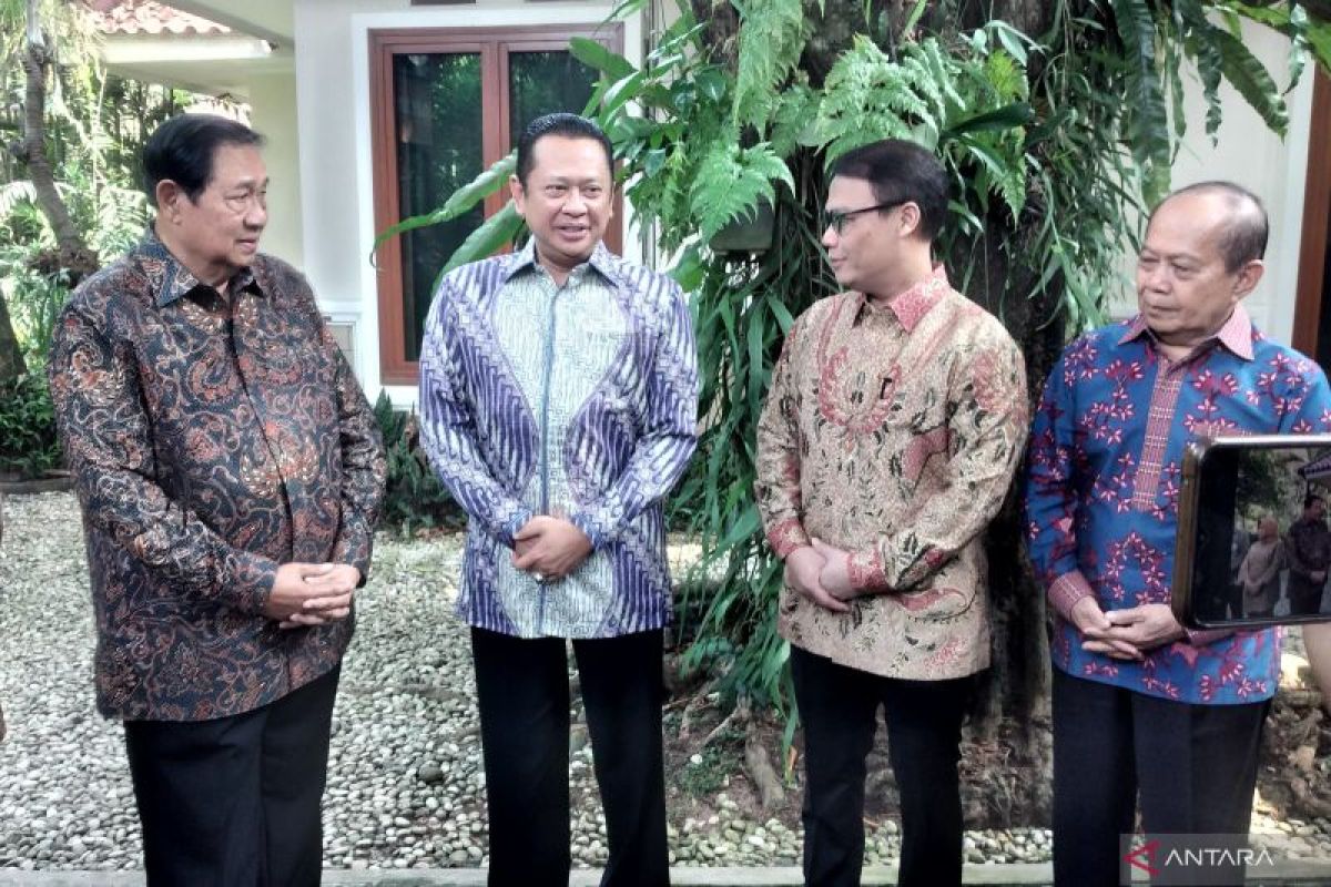 Pimpinan MPR bertemu SBY bahas situasi negara