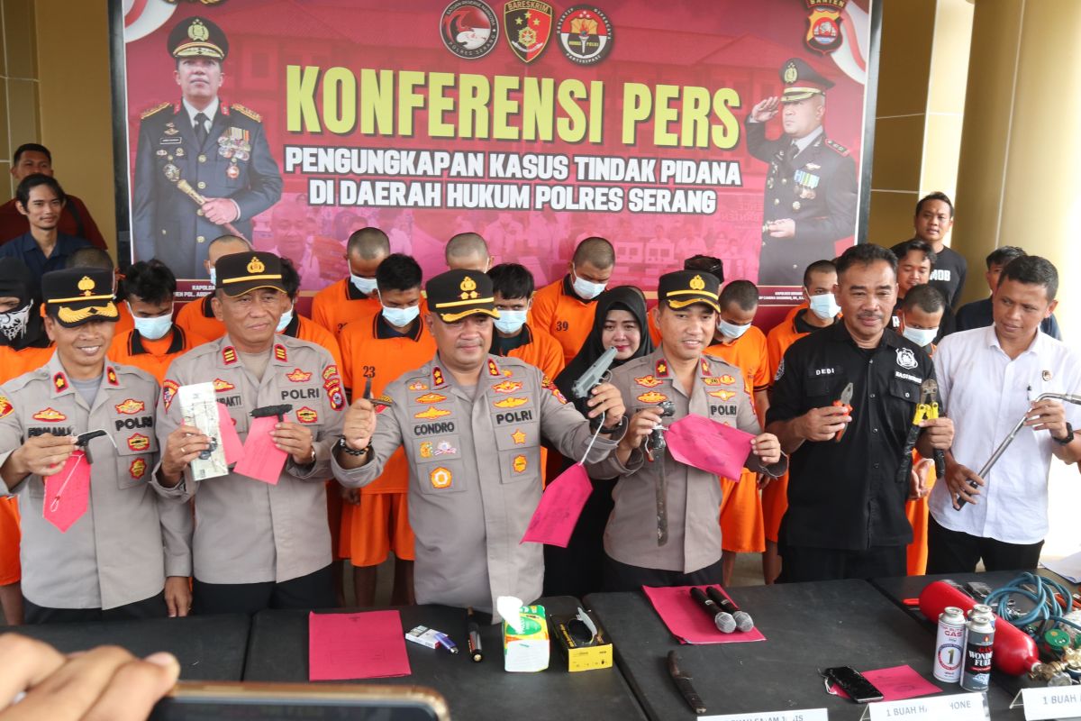 Polisi tangkap 16 pelaku kejahatan selama Operasi Sikat Maung 2024