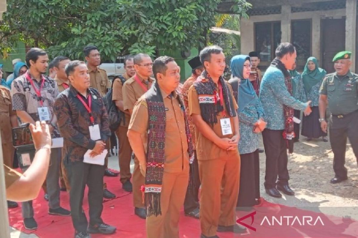 Tim penilai lomba desa terbaik Sumut kunjungi Desa Batu Gajah Padang Lawas
