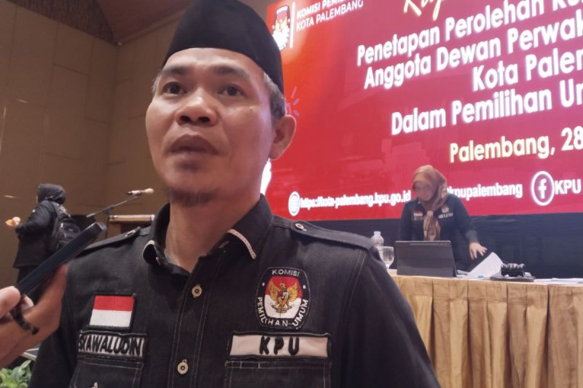 KPU sebut partai Nasdem raih kursi  terbanyak legislatif di Palembang