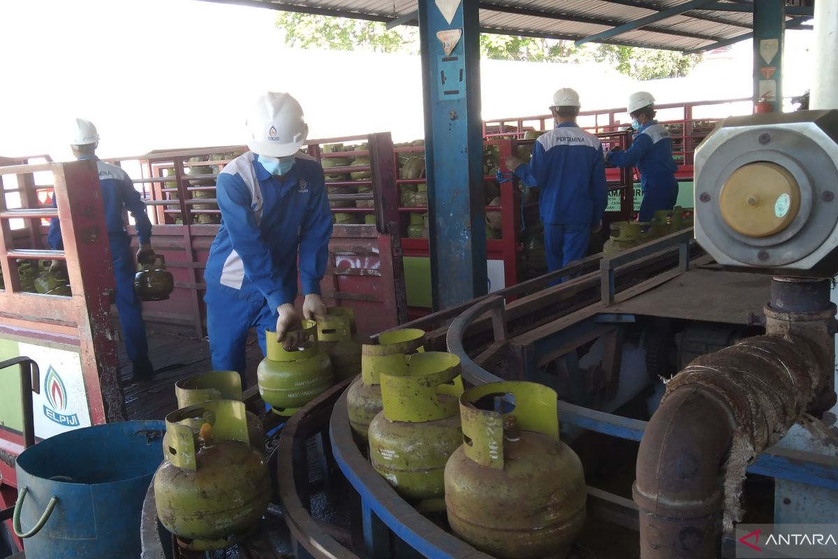 Pertamina berikan sanksi ke pangkalan LPG nakal di Denpasar