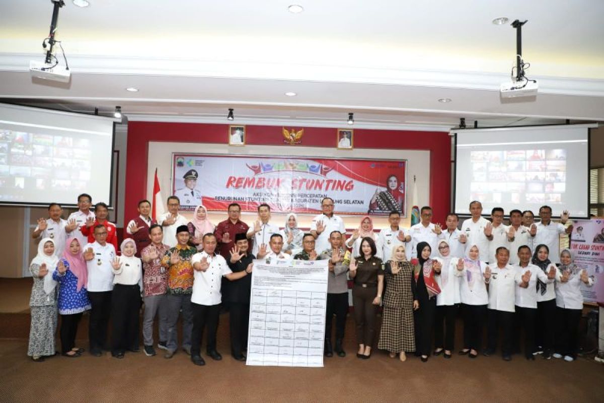 Lampung Selatan jadi kabupaten percontohan penanganan stunting nasional
